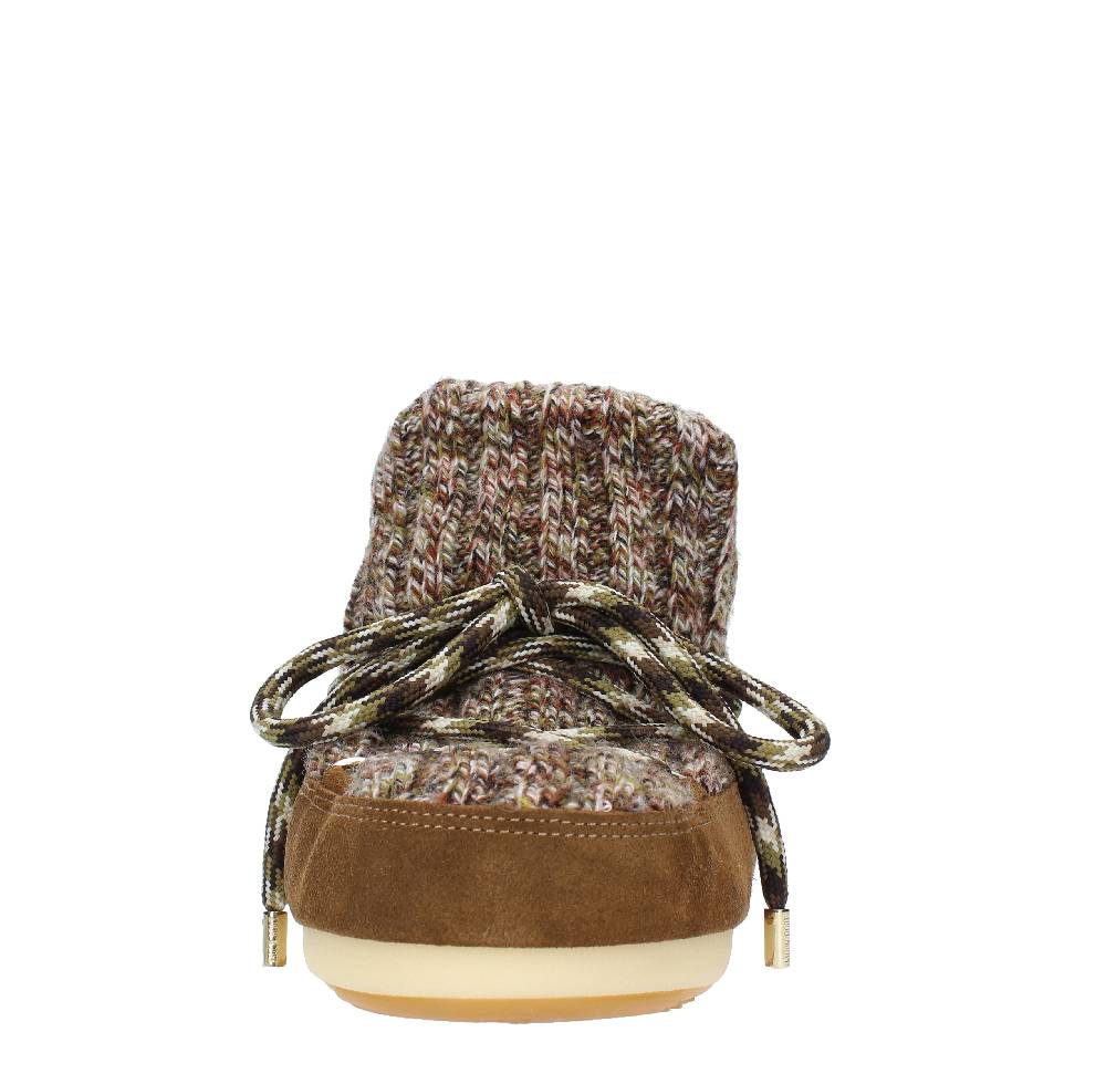 MOON BOOT Stivaletti da neve modello PUMPS WOOL MOON BOOT in camoscio e tessuto Negozi Online