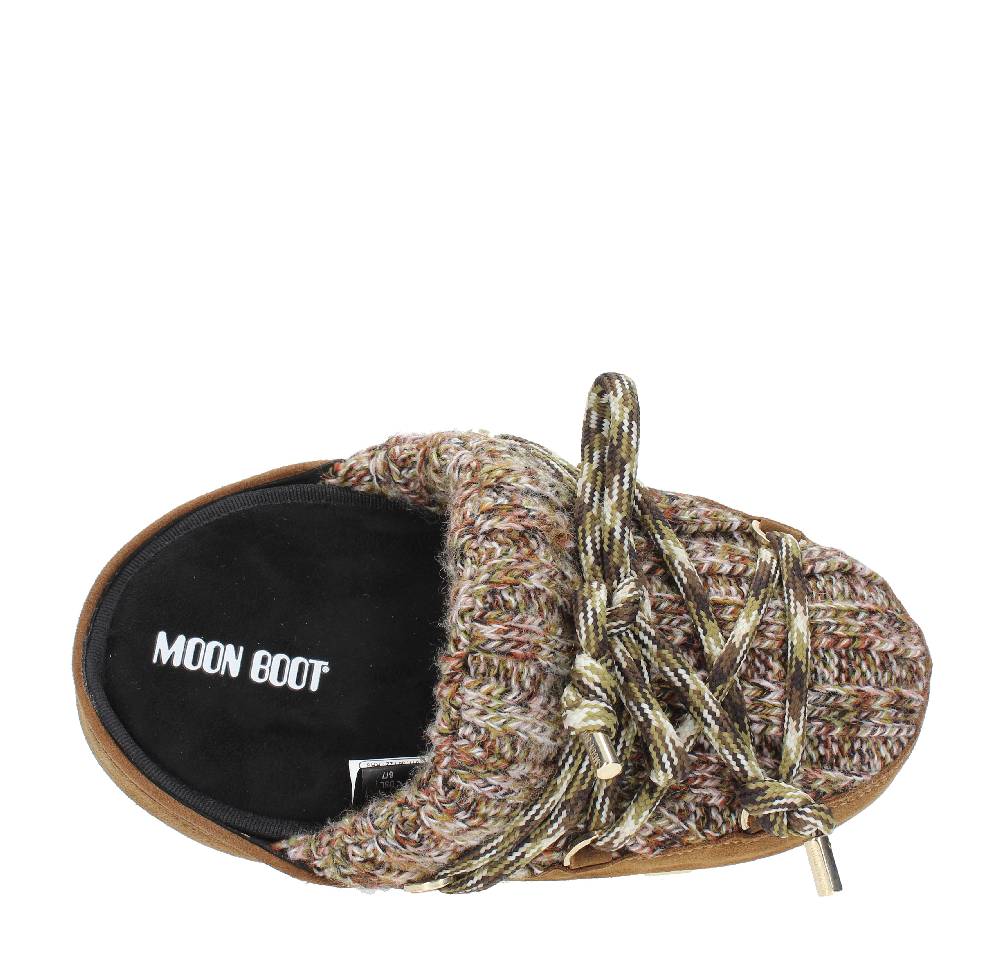 MOON BOOT Mules modello 14601200 in camoscio e tessuto Promozione Limitata