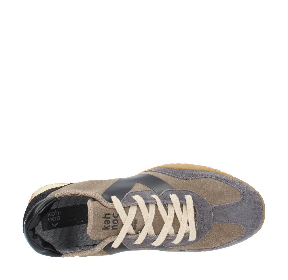 KEH NOO Sneakers KEH NOO in camoscio tessuto e gomma Fino Al -60%