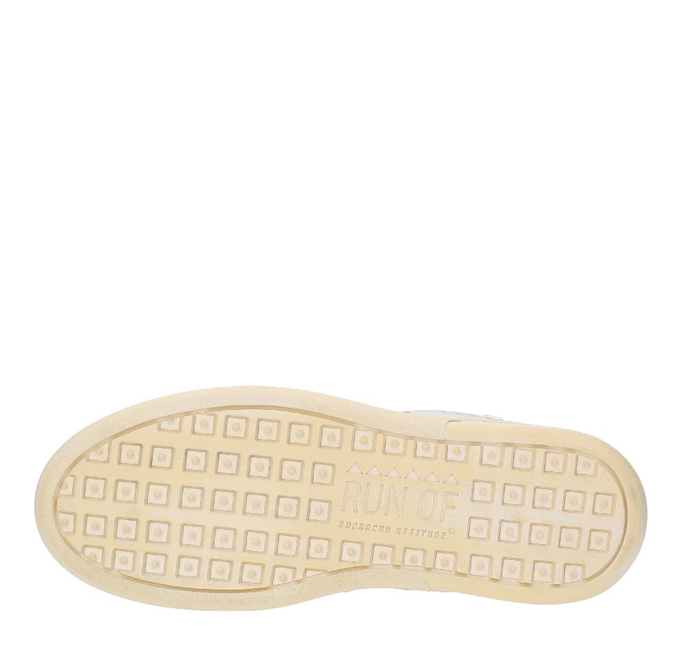 RUN OF Sneakers modello MID COMBI-CP RUN OF in pelle camoscio Sottocosto