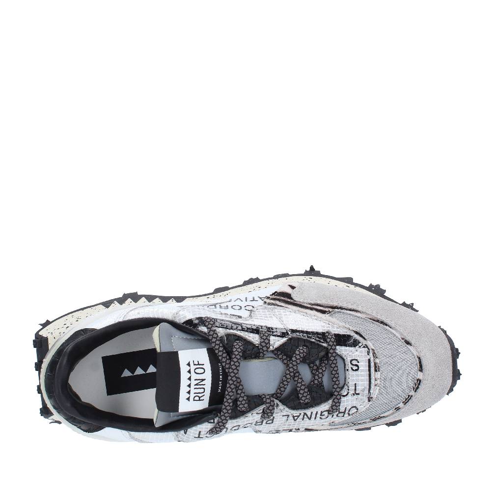 RUN OF Sneakers modello SHUTTLE RUN OF in pelle camoscio e tessuto Convenienza