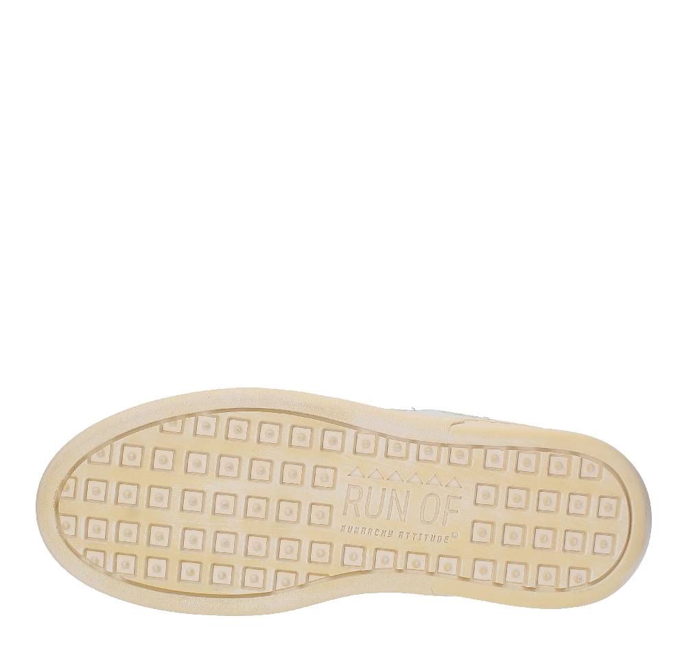 RUN OF Sneakers modello MID COMBI-RF RUN OF in pelle camoscio e tessuto Sconto