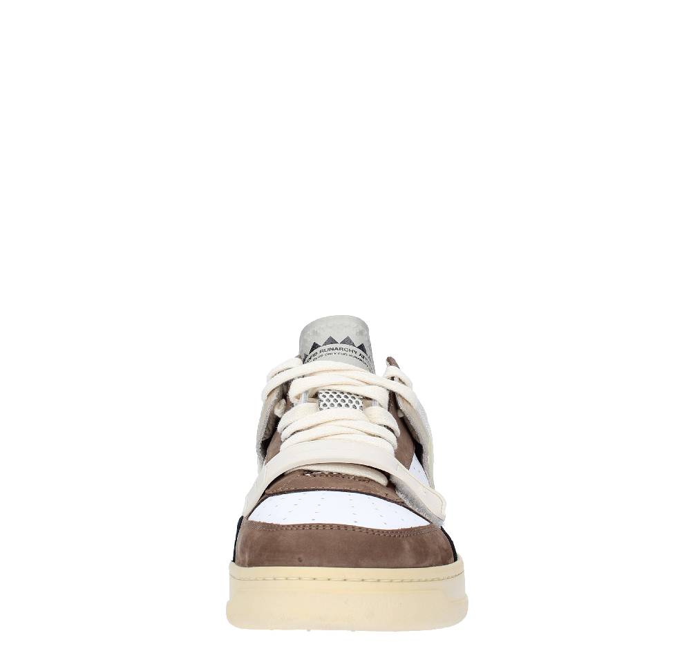 RUN OF Sneakers modello ERRANT MID RUN OF in pelle camoscio e tessuto Saldi
