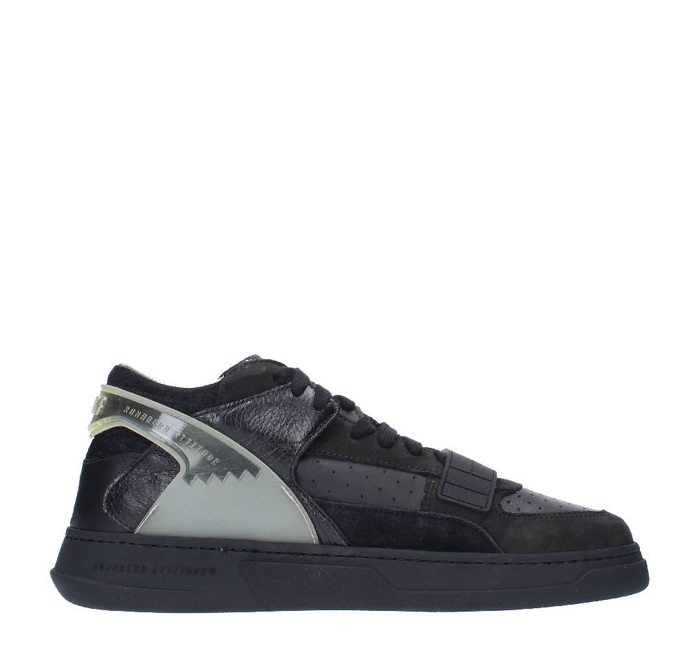 RUN OF Sneakers modello ERRANT MID RUN OF in pelle camoscio e tessuto Hotsell