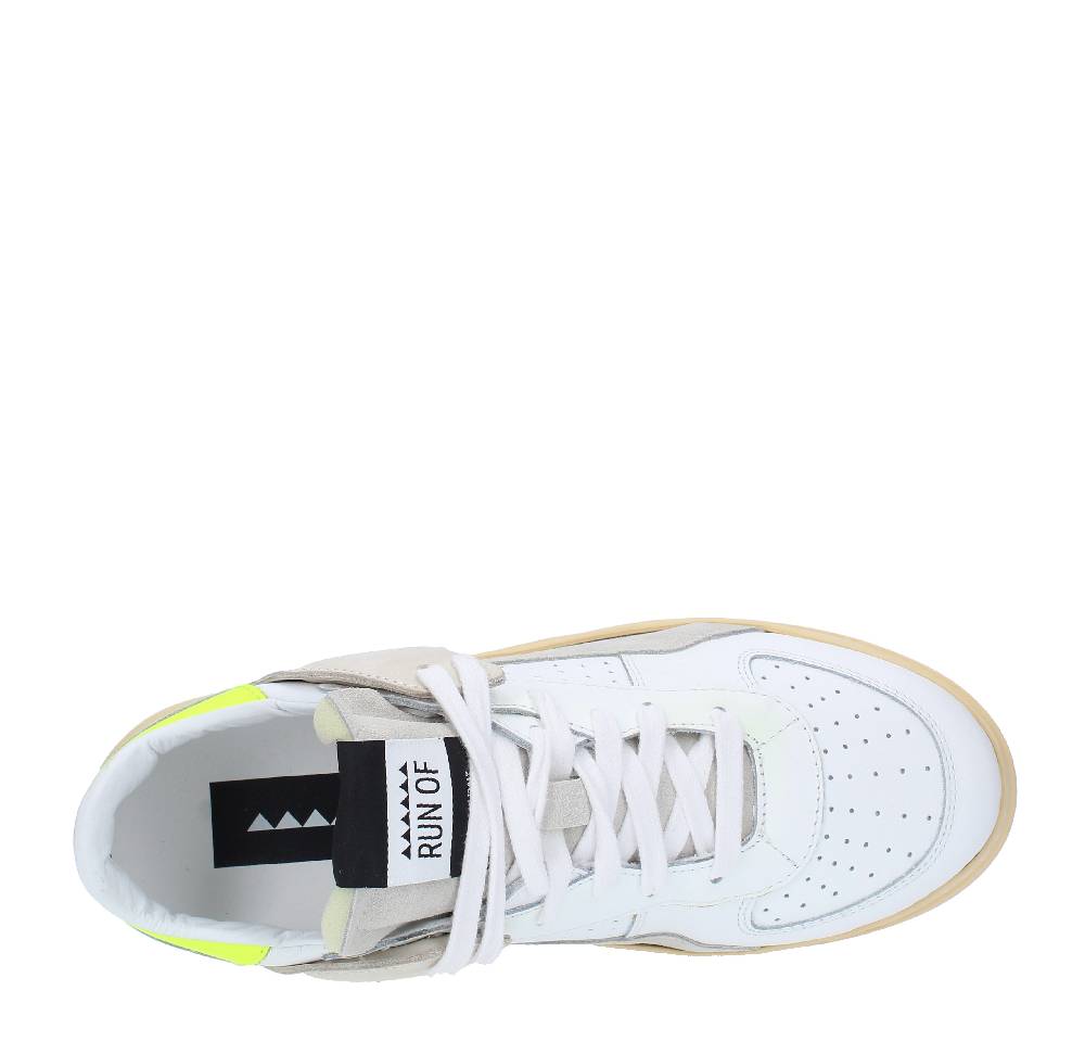 RUN OF Sneakers modello EVO COMBI-GF RUN OF in pelle camoscio e tessuto Vendita Calda
