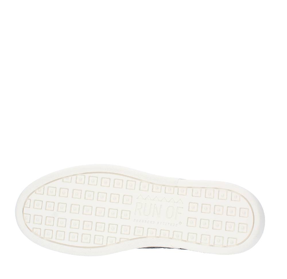 RUN OF Sneakers modello 40048BM RUN OF in pelle e tessuto I Più Venduti