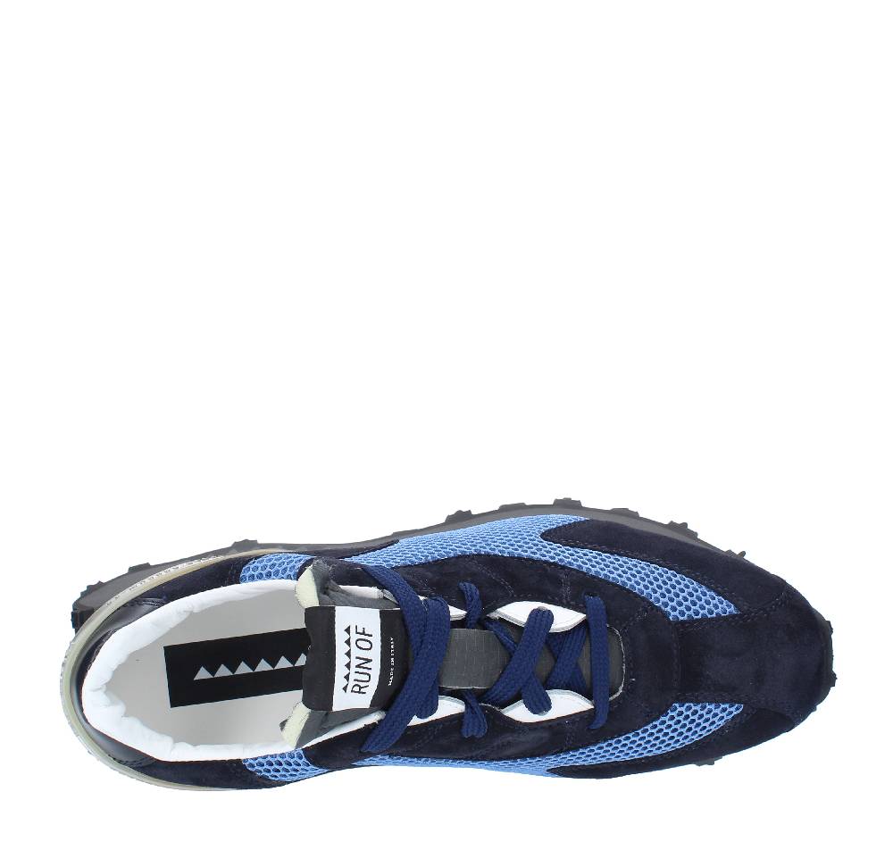 RUN OF Sneakers modello 40039M RUN OF in camoscio e tessuto Vendite Flash