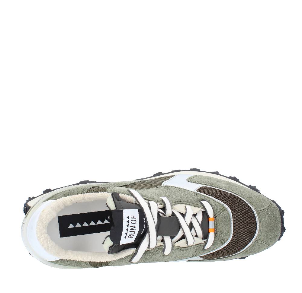 RUN OF Sneakers modello BUND RUN OF in camoscio e tessuto Negozio