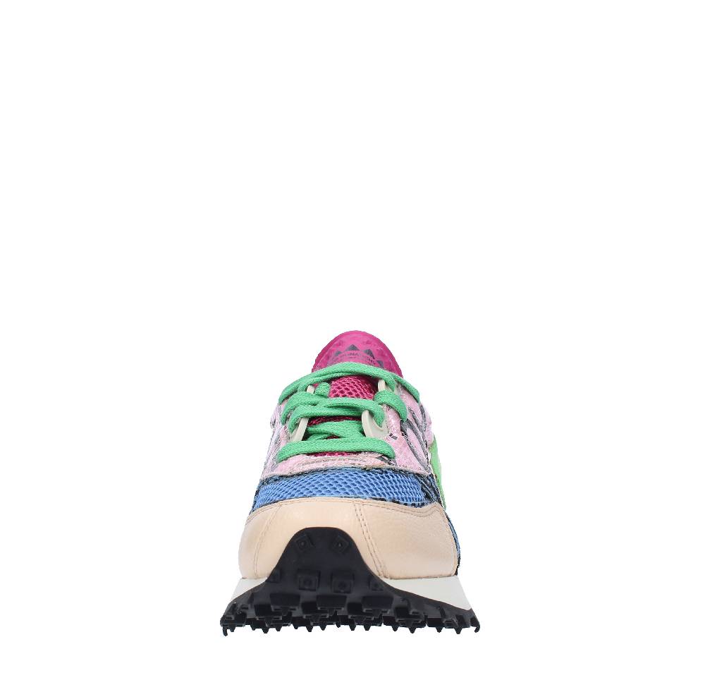 RUN OF Sneakers modello RO-1 HAMBURG RUN OF in pelle camoscio e tessuto Moda