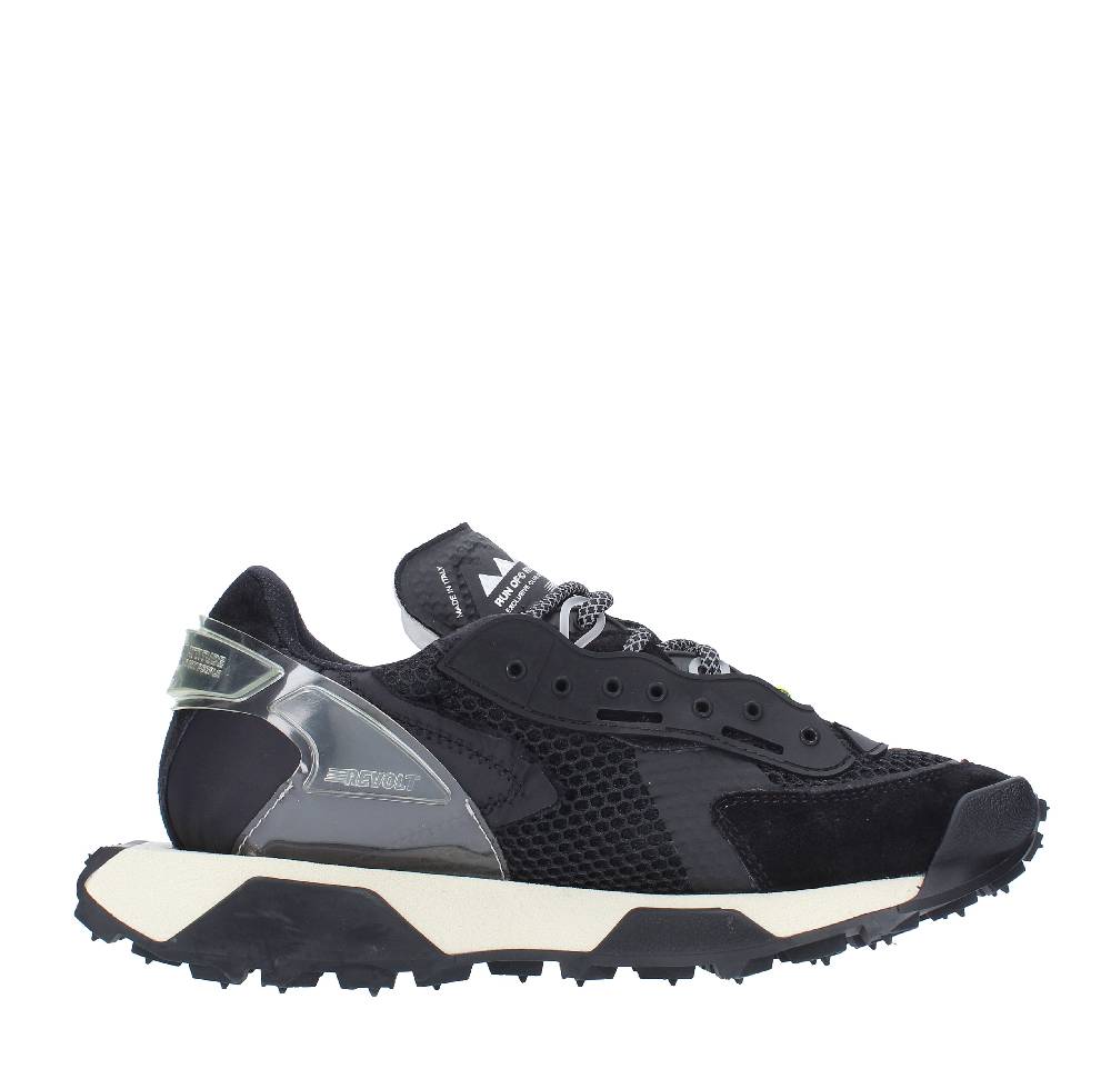 RUN OF Sneakers modello REVOLT RUN OF in camoscio e tessuto Italia