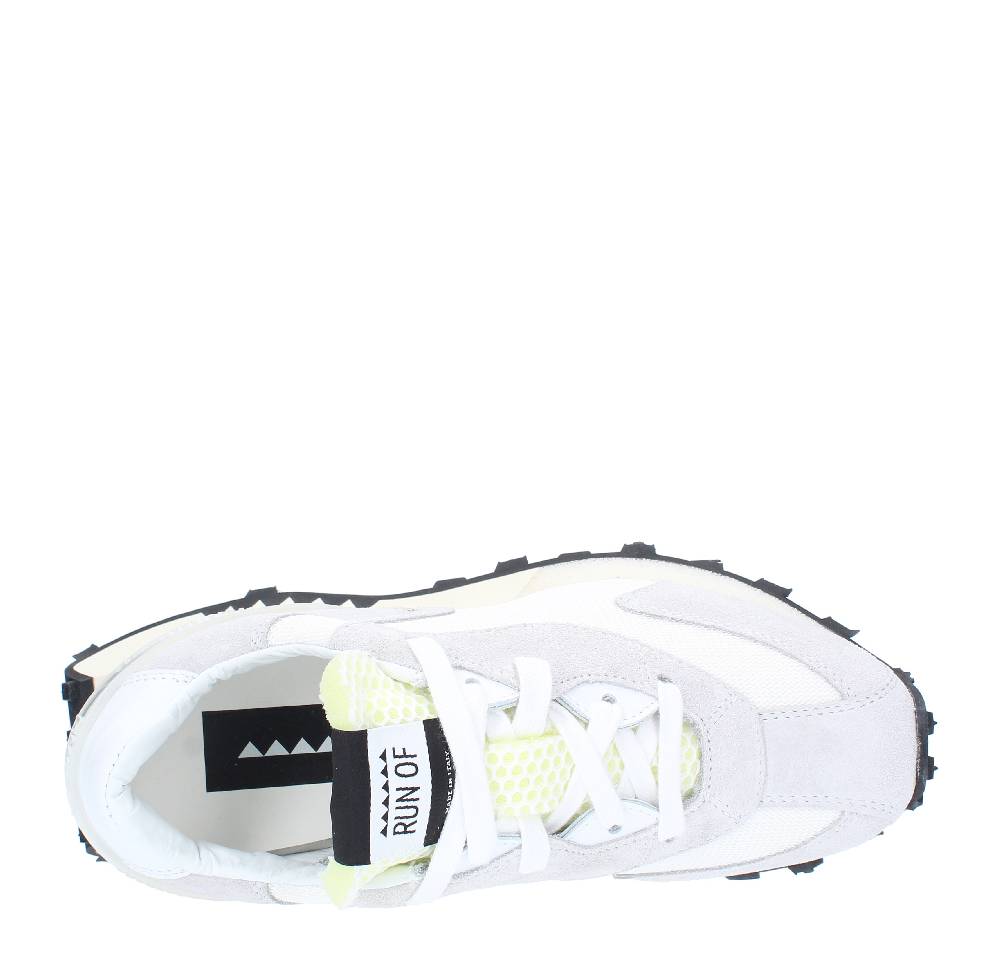 RUN OF Sneakers modello 9378 RUN OF in camoscio e tessuto 2025