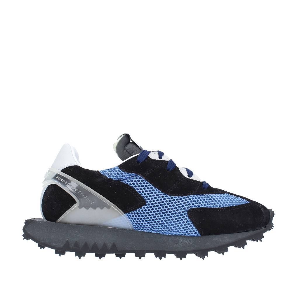 RUN OF Sneakers modello 9378 RUN OF in camoscio e tessuto In Linea