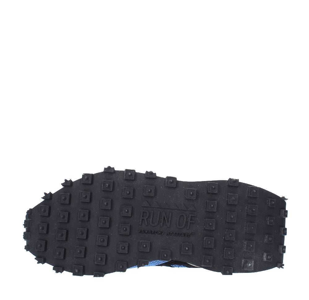 RUN OF Sneakers modello 9378 RUN OF in camoscio e tessuto In Linea