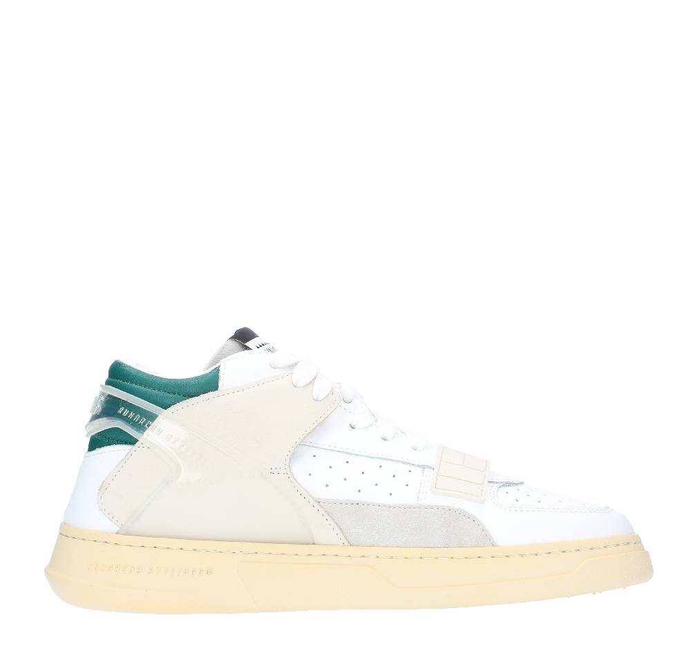 RUN OF Sneakers modello MID COMBI-AV RUN OF in pelle camoscio e tessuto Qualità