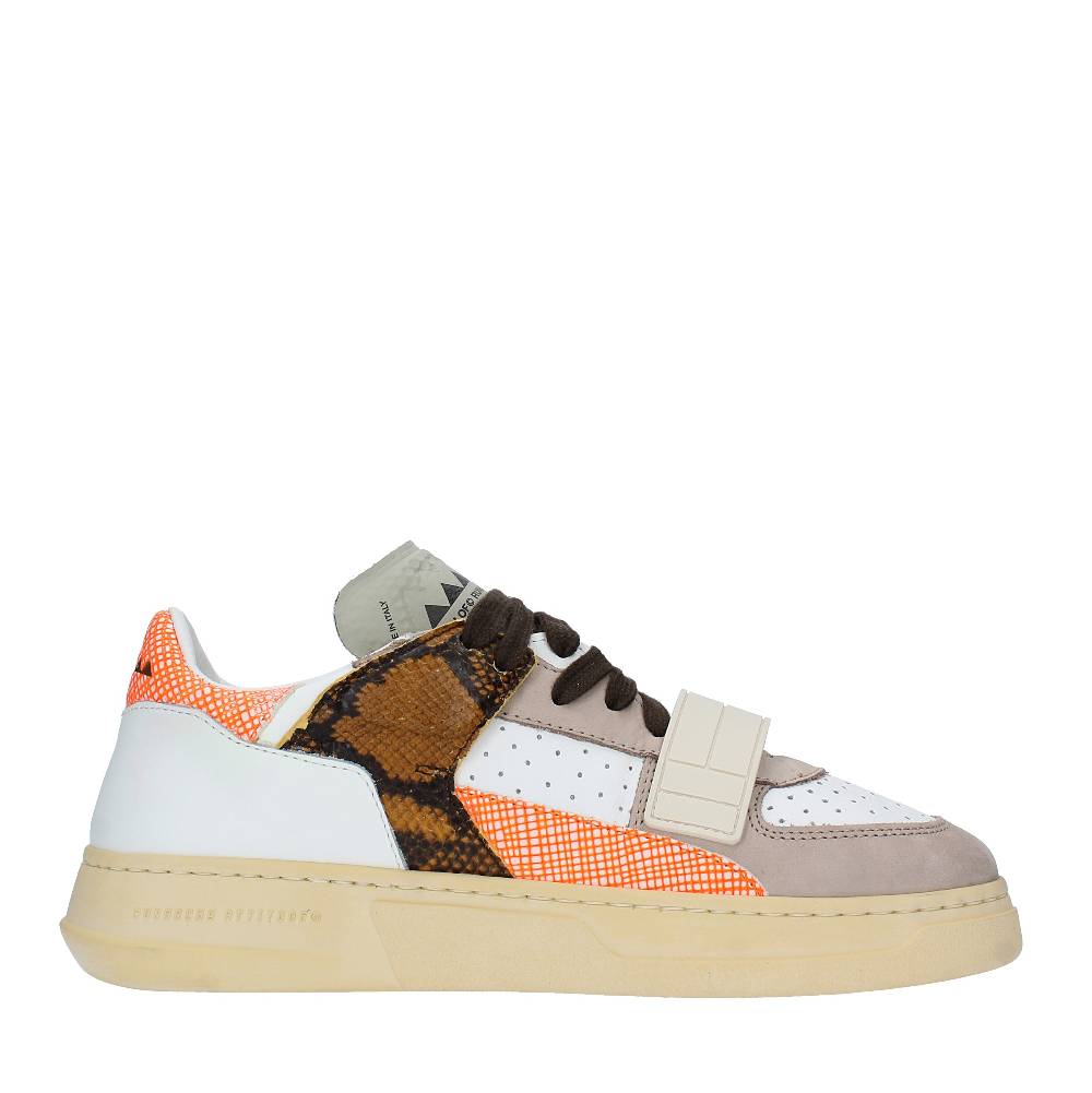 RUN OF Sneakers modello KLAUS W RUN OF in Pelle camoscio e tessuto Pezzi Unici