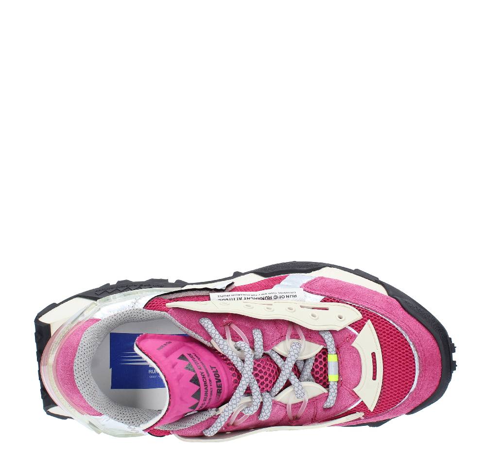 RUN OF Sneakers modello REVOLT RUN OF in camoscio e tessuto Soddisfazione Garantita