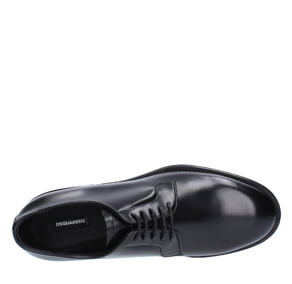 DSQUARED2 Stringate in pelle spazzolata Consegna Veloce