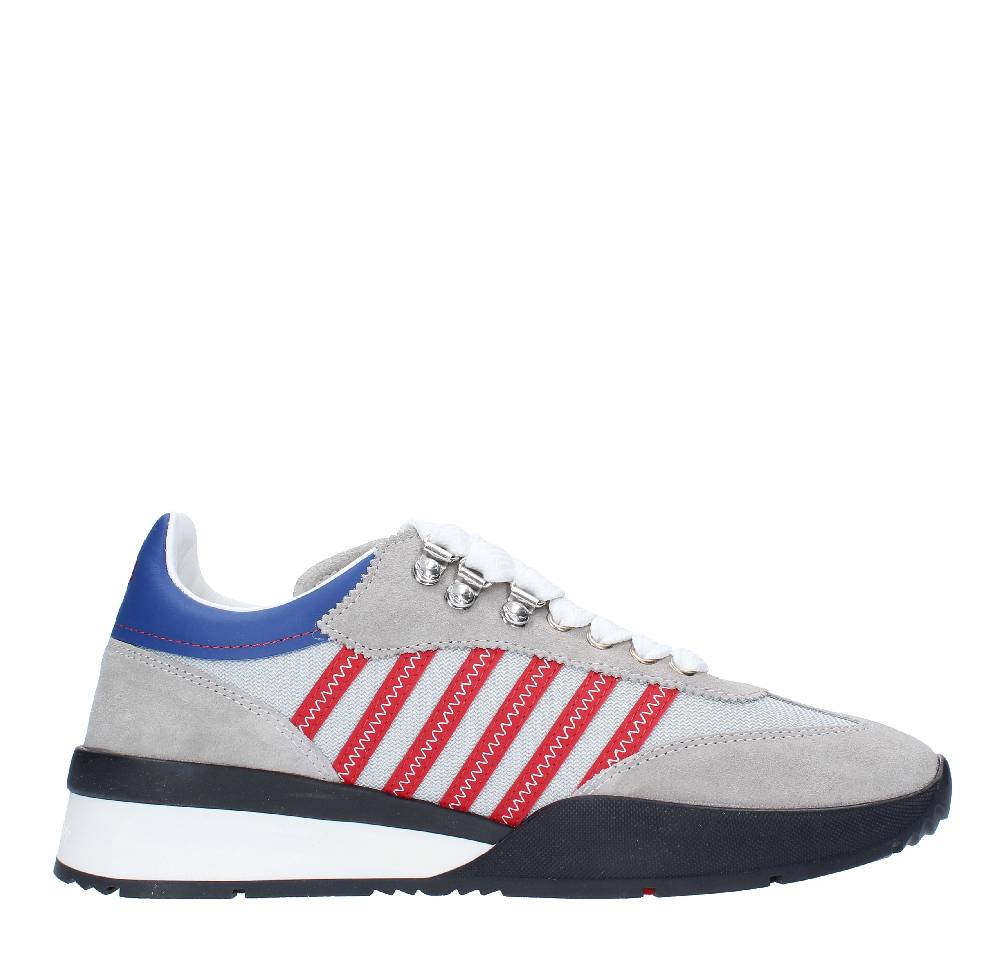 DSQUARED2 Sneakers DSQUARED2 modello ORIGINAL LEGEND in camoscio, pelle e tessuto Affare Del Giorno