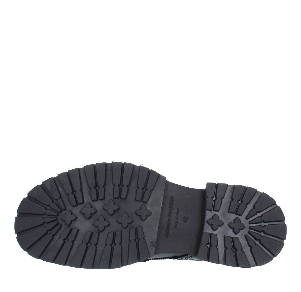 ALEXANDER MCQUEEN Stivaletti in pelle Sottocosto