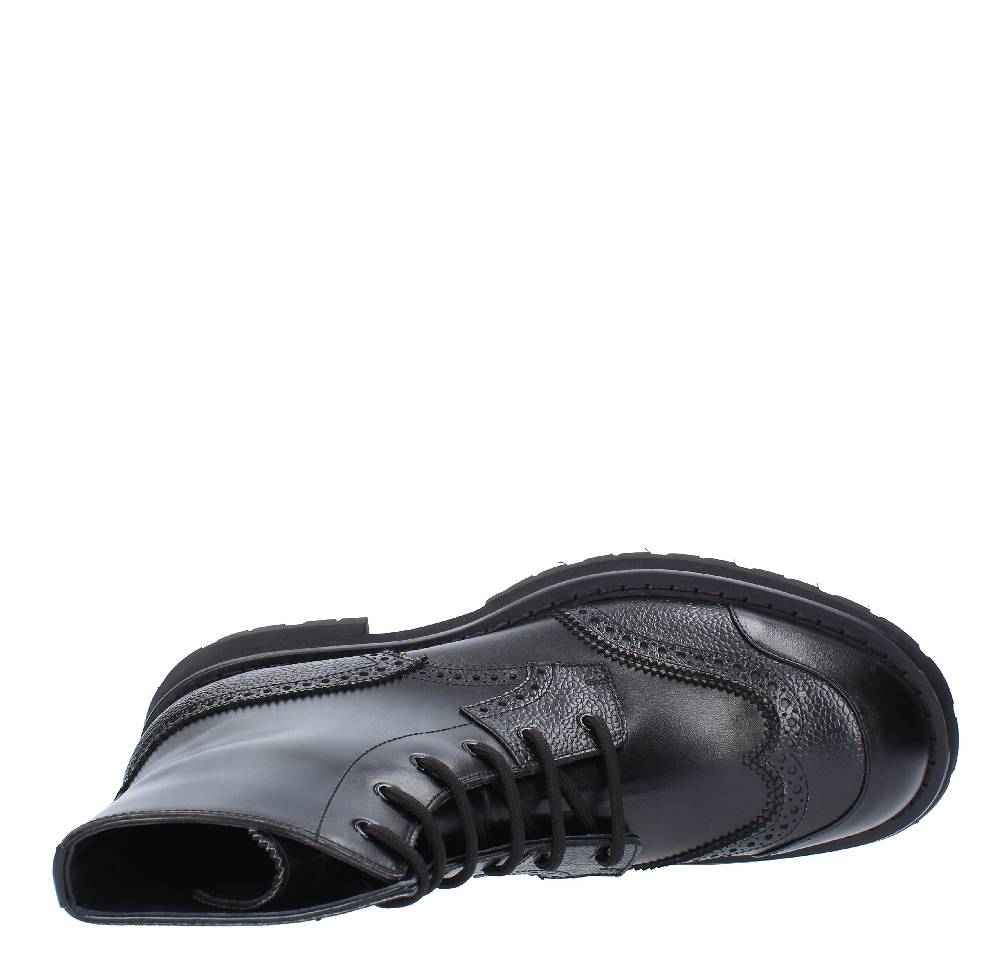 ALEXANDER MCQUEEN Stivaletti in pelle Sottocosto