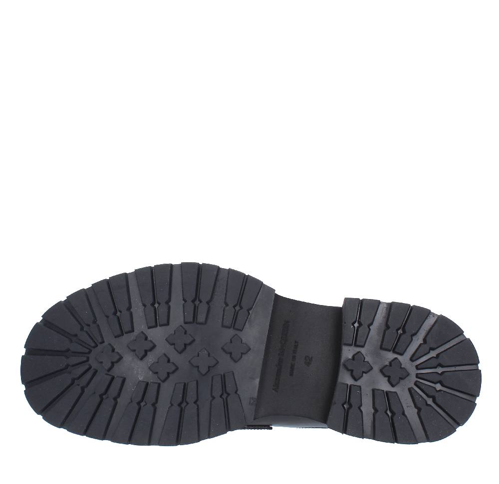 ALEXANDER MCQUEEN Stivaletti stile mocassino in pelle Outlet