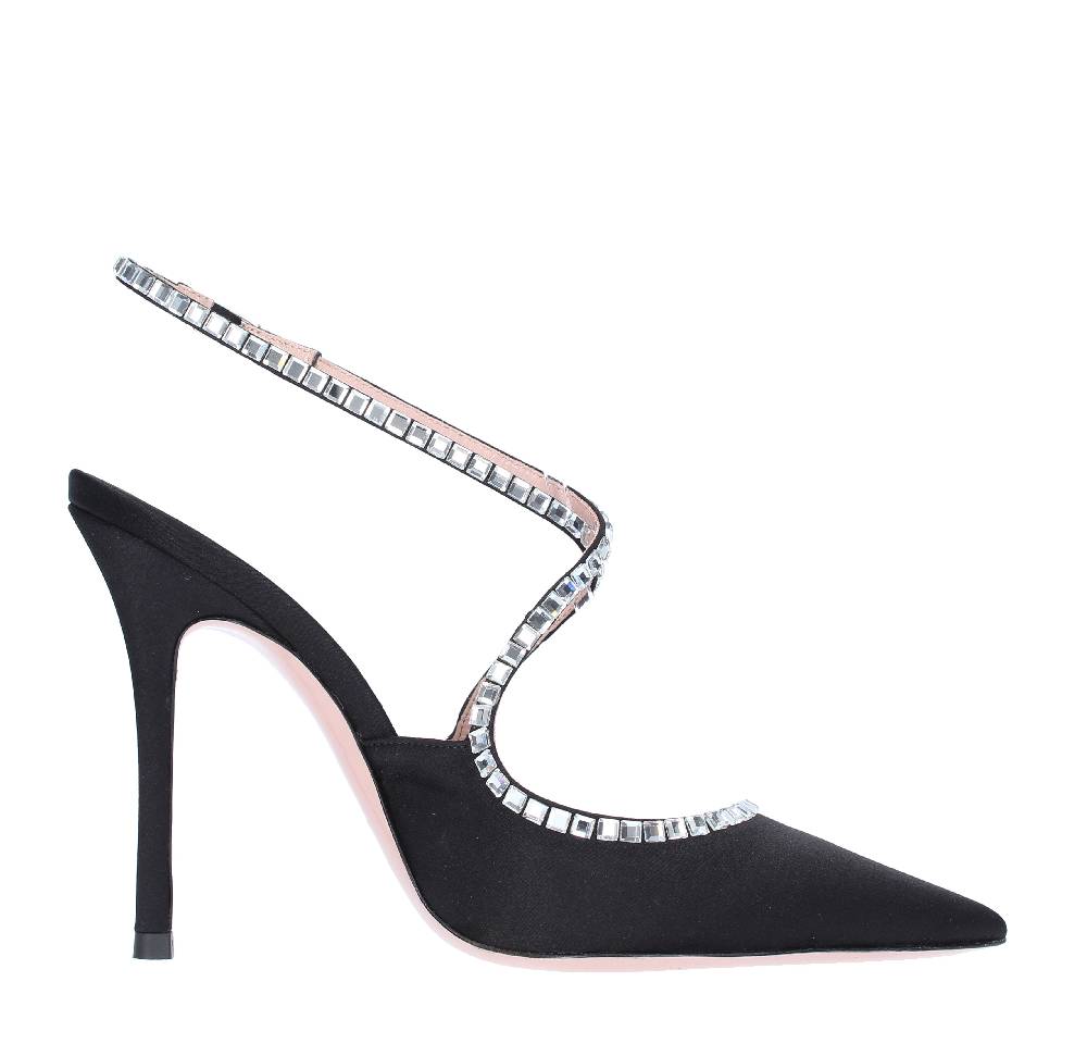 GEDEBE Décolleté slingback GEDEBE modello VIOLA in raso e strass Sconto di tempo limitato