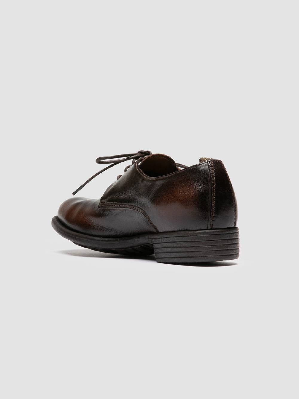 Officine Creative CALIXTE 068 Derby in Pelle Marrone Shopping Online