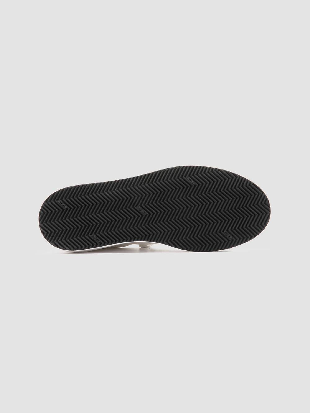 Officine Creative EASY 101 Sneakers Basse in Pelle Bianca Sconto