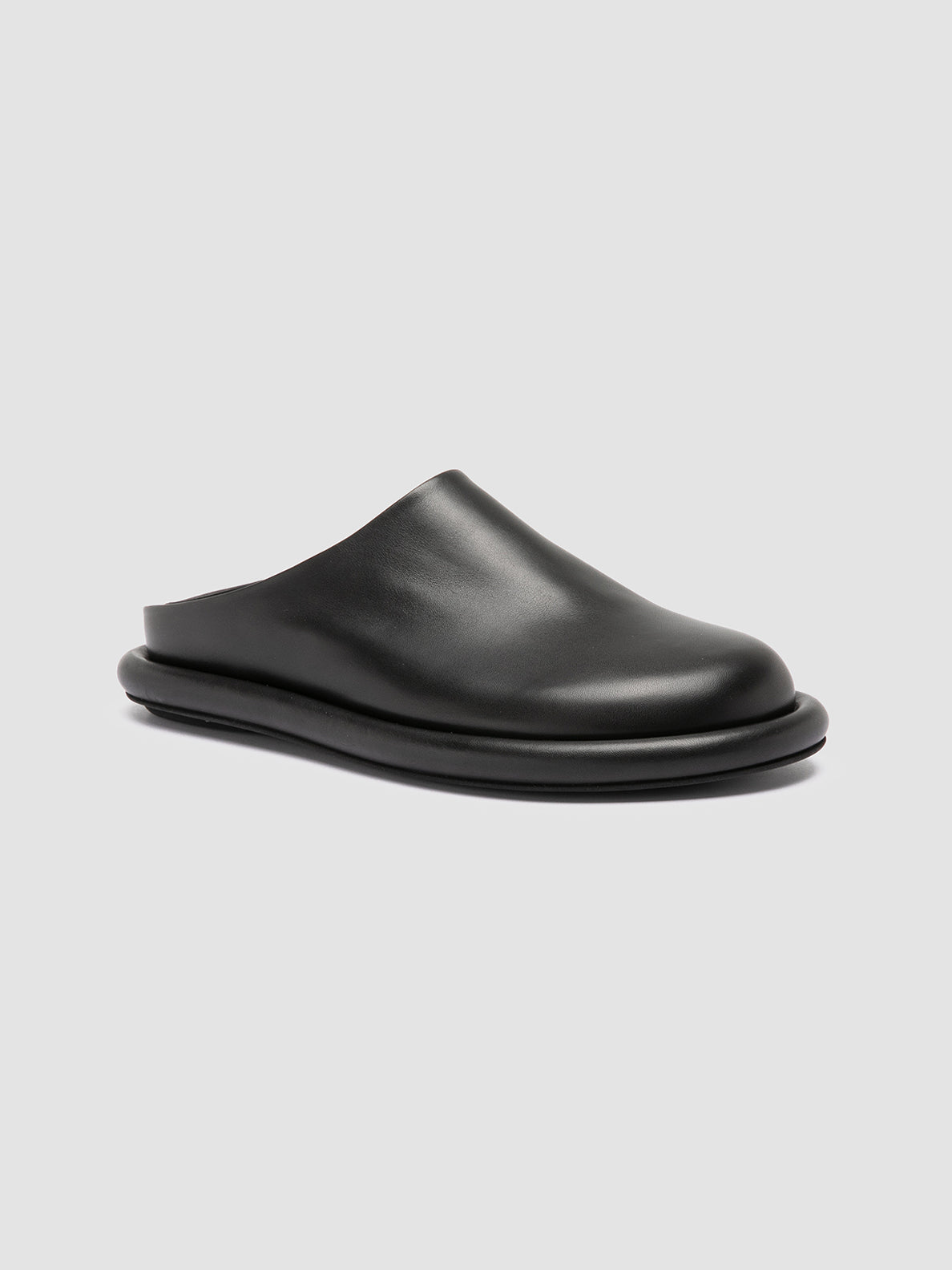 Officine Creative ESTENS 107 Sandali Sabot in Pelle Nera Offerta