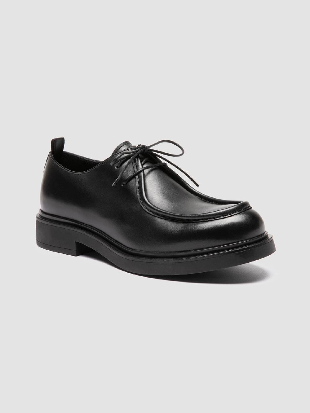 Officine Creative ENGINEER 002 Derby in Pelle Nera Hotsell