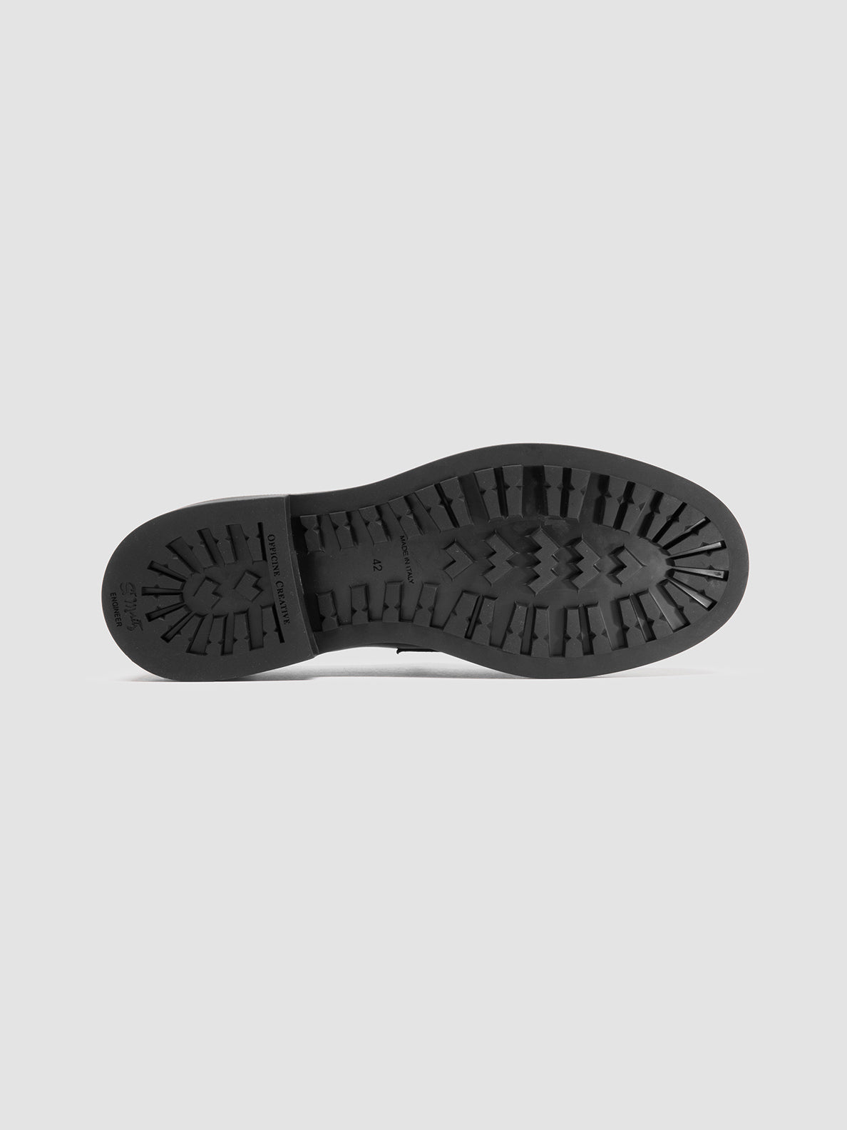Officine Creative ENGINEER 002 Derby in Pelle Nera Hotsell