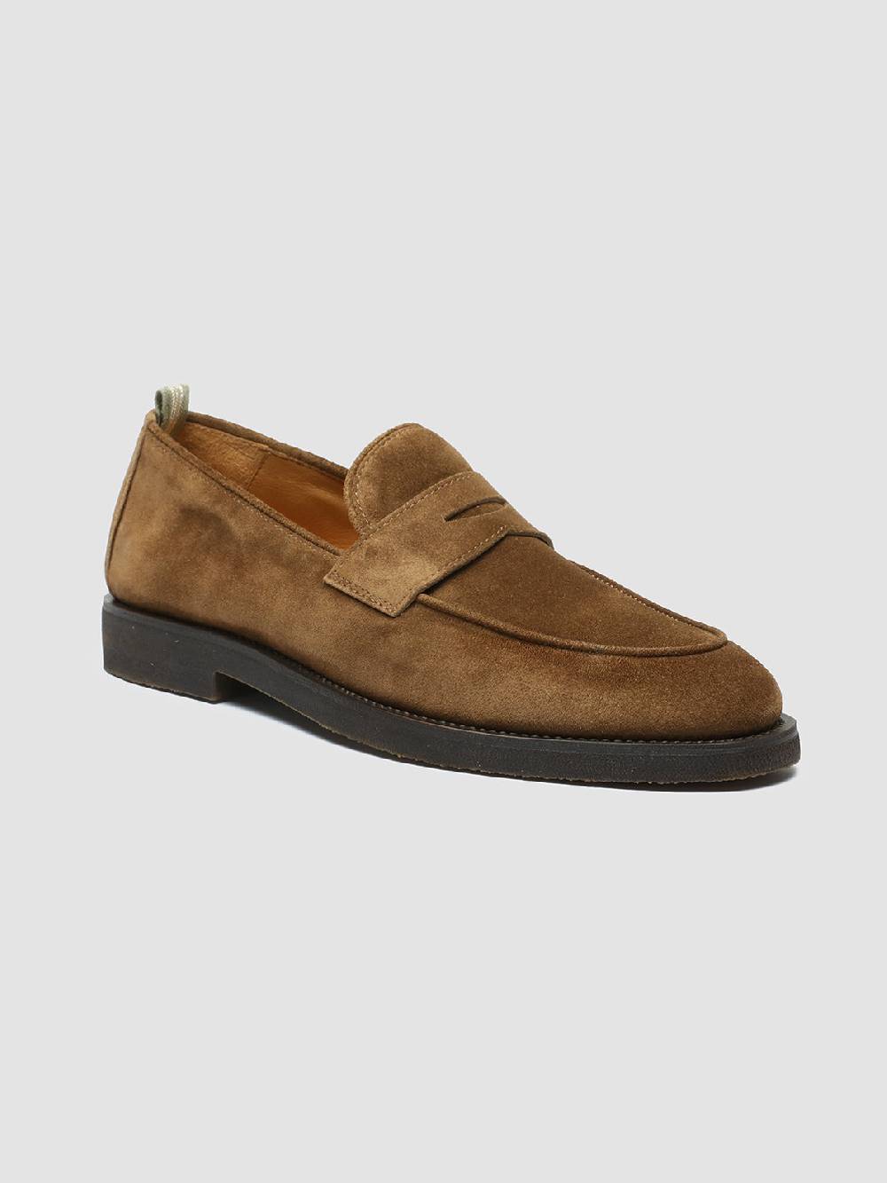 Officine Creative OPERA FLEXI 101 Mocassini Penny in Camoscio Marrone 2025