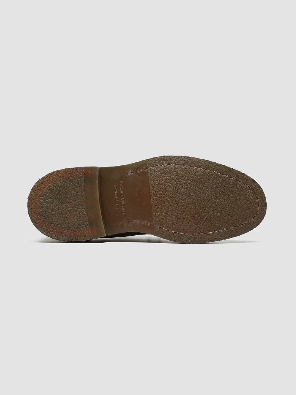 Officine Creative HOPKINS FLEXI 202 Stivali Chukka in Camoscio Marrone Qualità