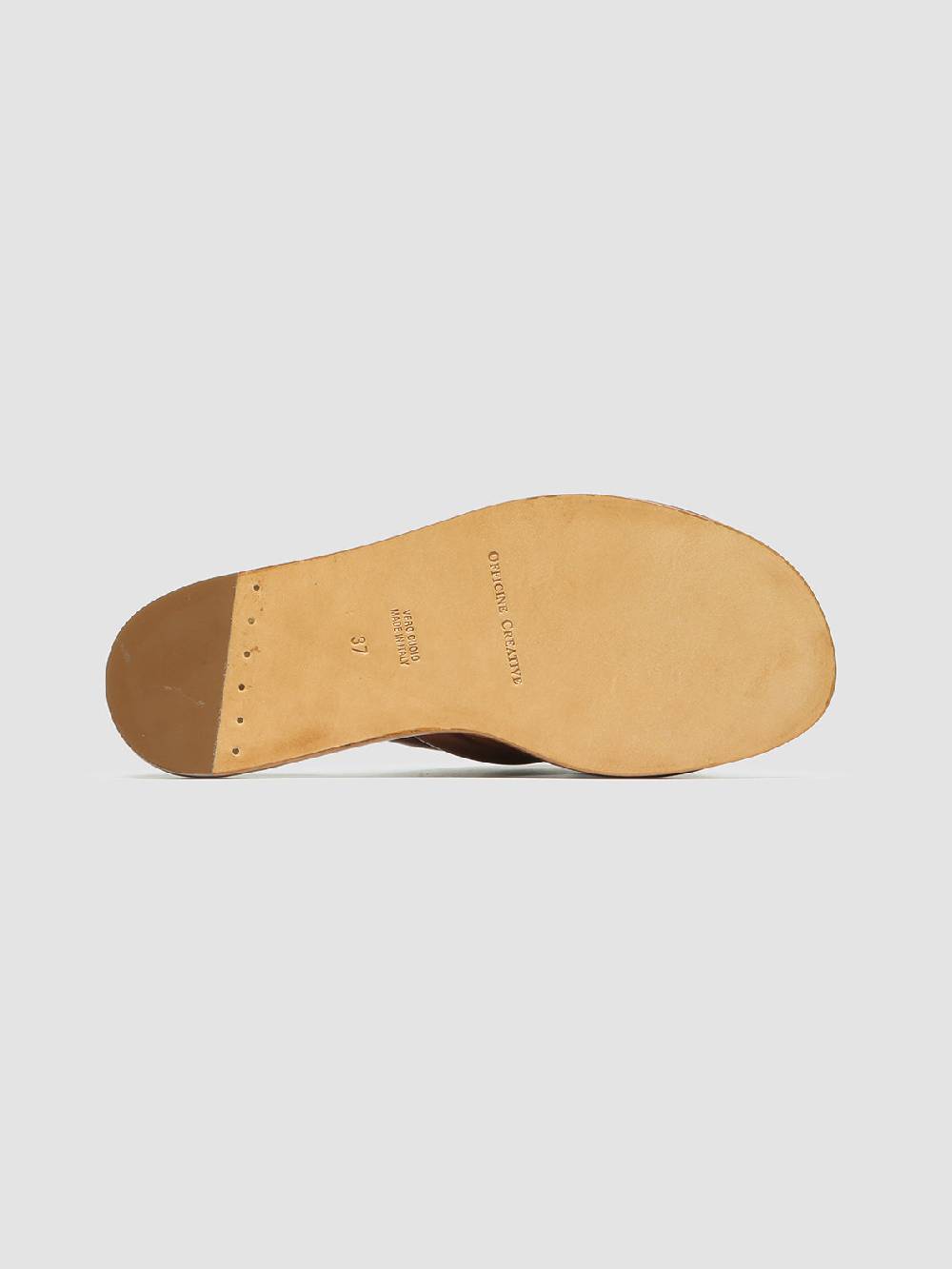Officine Creative CYBILLE 004 Sandali in Pelle Marrone Soddisfazione Garantita