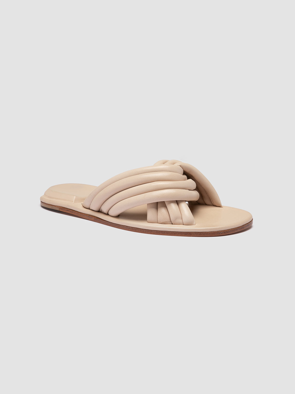 Officine Creative CYBILLE 004 Sandali in Pelle Bianca Negozi Online