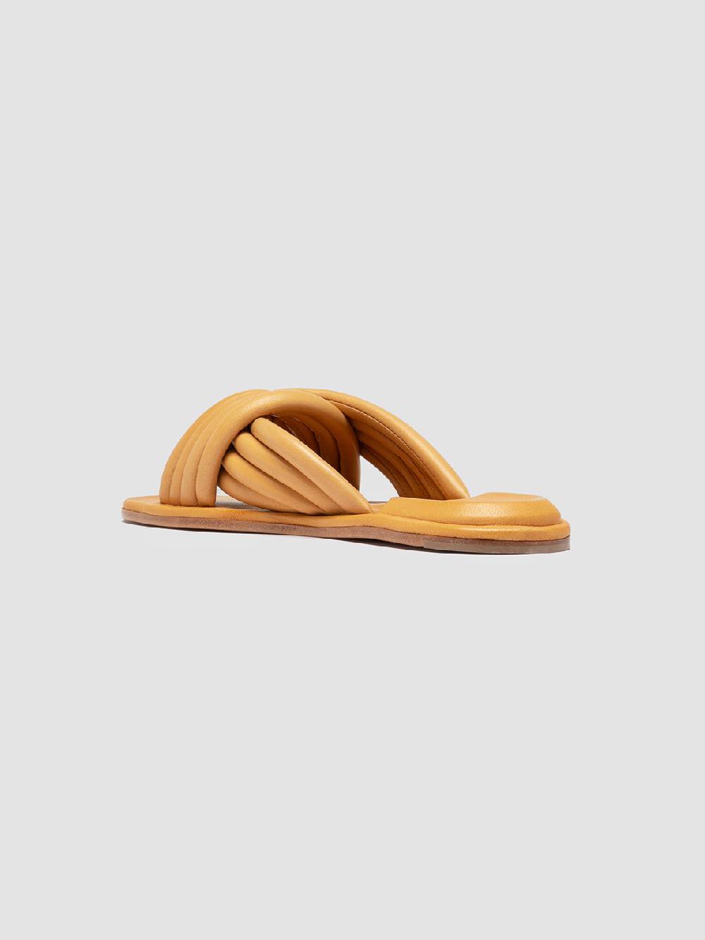 Officine Creative CYBILLE 004 Sandali in Pelle Gialla Acquista Ora