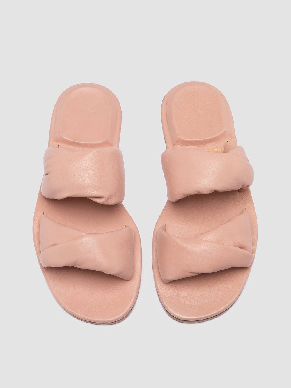 Officine Creative CYBILLE 009 Sandali in Pelle Rosa Promozione Limitata