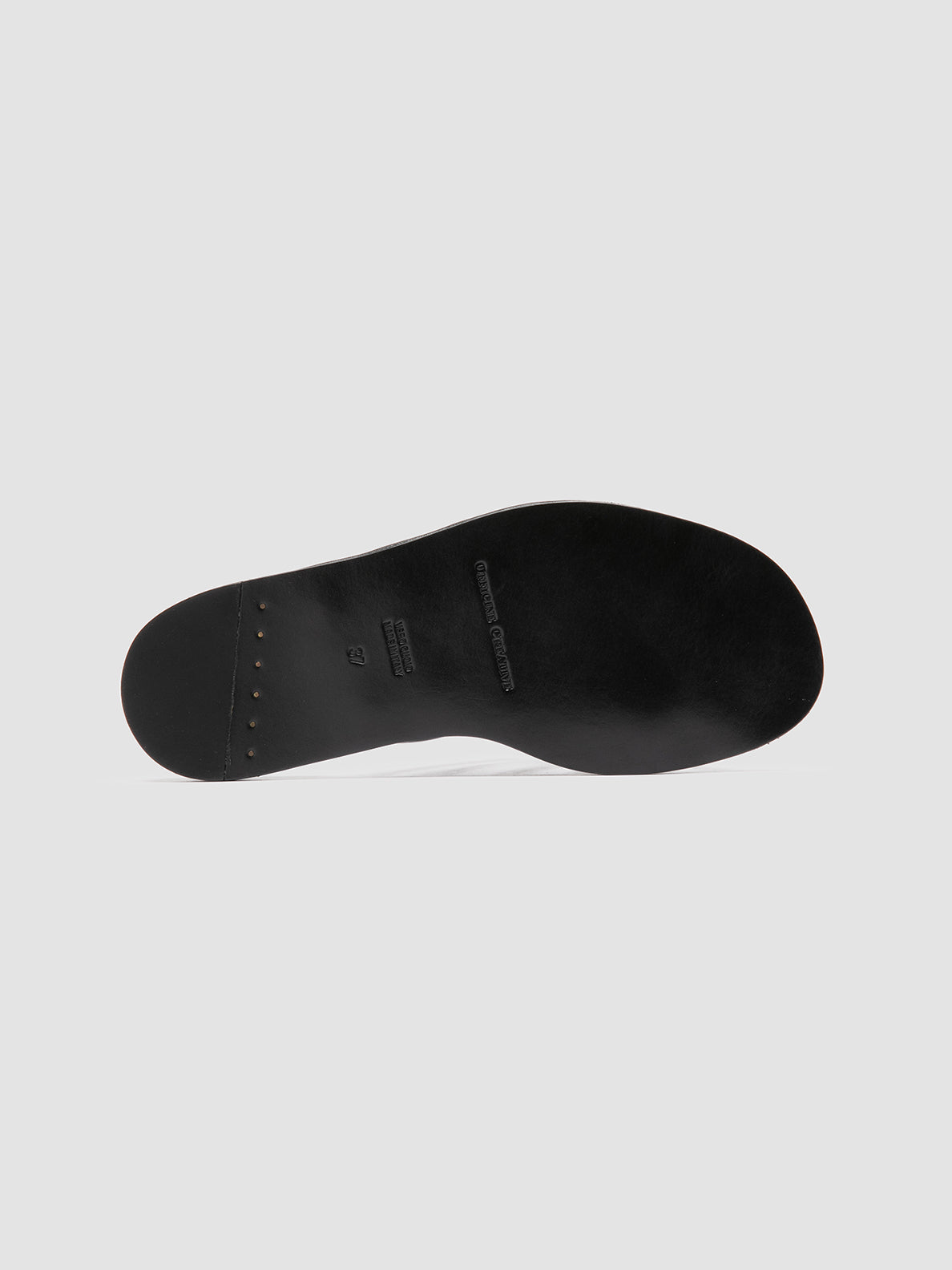 Officine Creative CYBILLE 016 Sandali Slide in Pelle Nera Fino Al -60%
