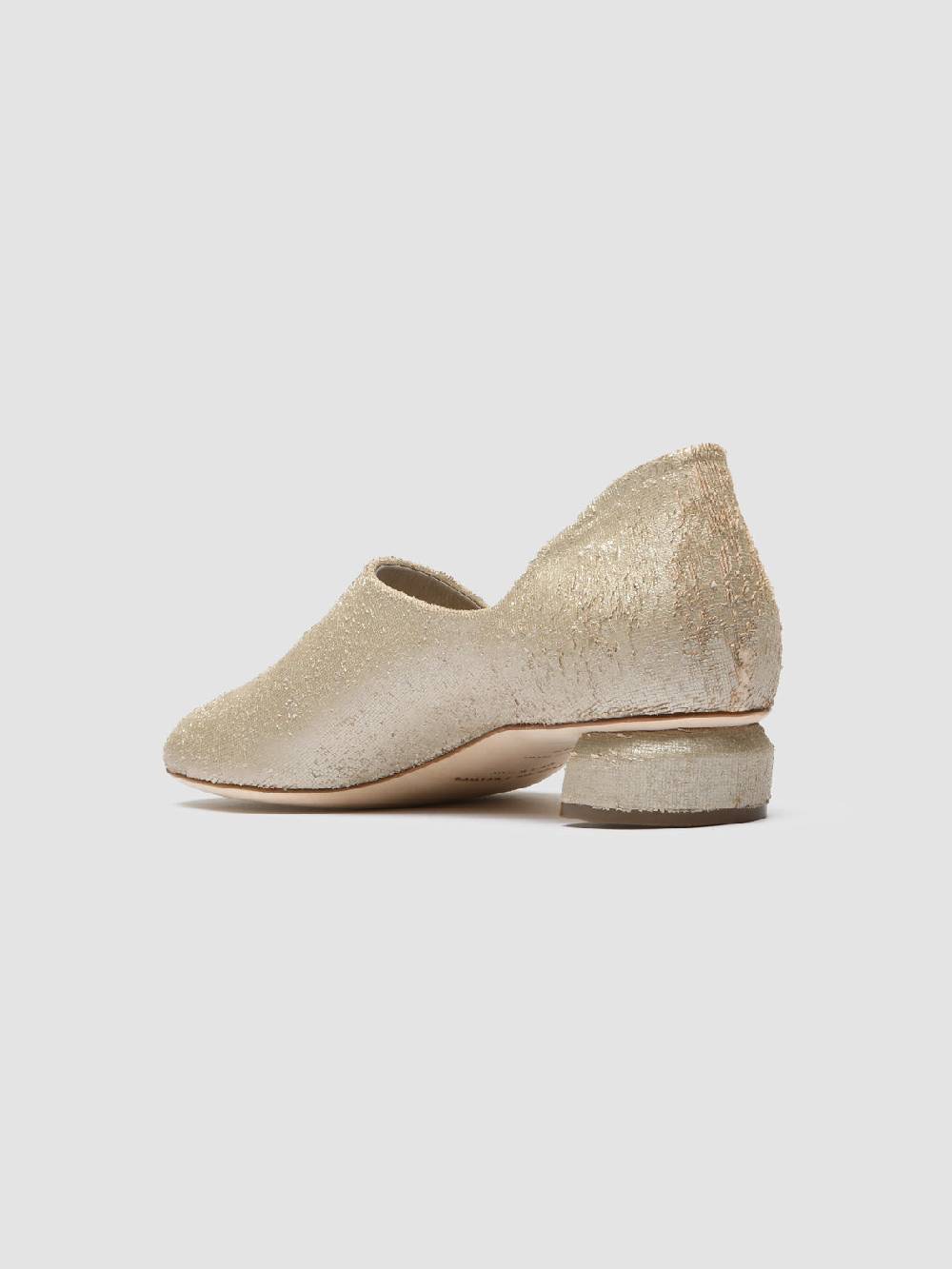 Officine Creative TESSA 009 Gold Leather Mule Sandals Novità