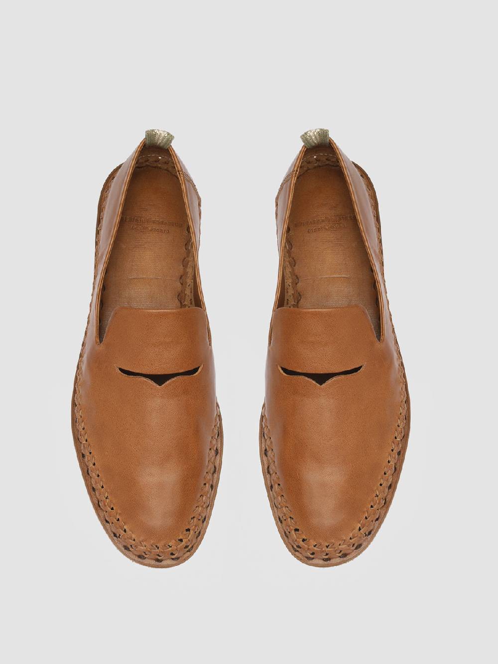Officine Creative MABELLE 002 Slip-On in Nappa Marrone Offerta