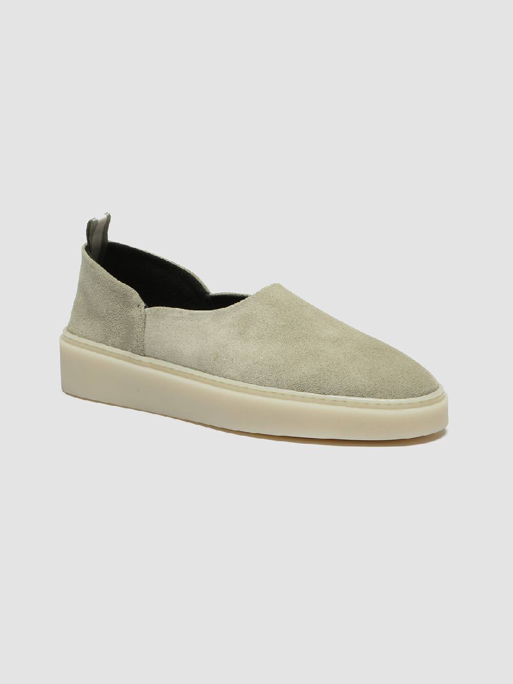 Officine Creative MUSKRAT 101 Sneaker in Pelle Scamosciata Tortora Outlet