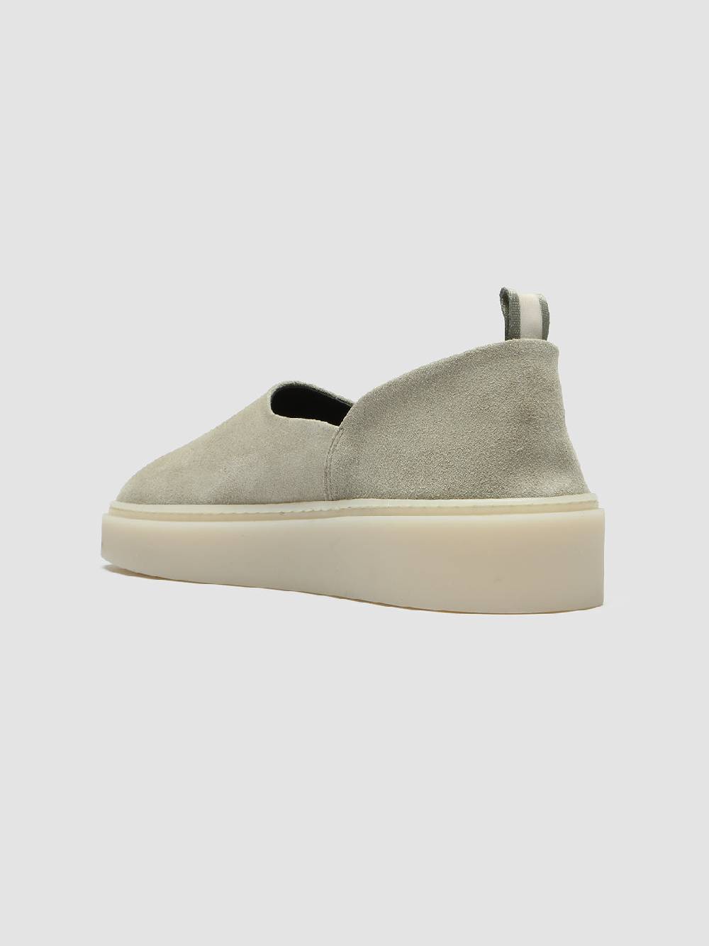 Officine Creative MUSKRAT 101 Sneaker in Pelle Scamosciata Tortora Outlet