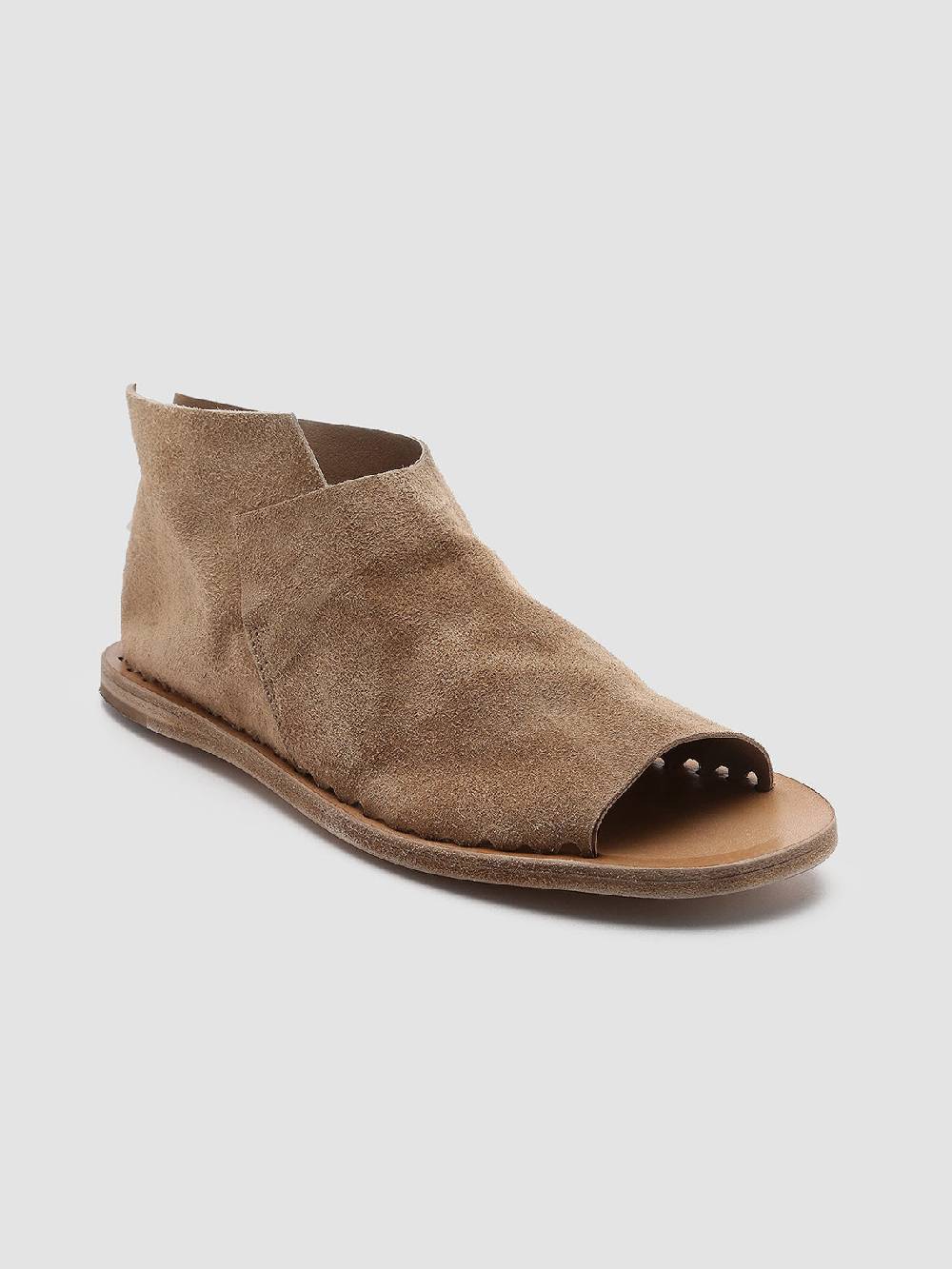 Officine Creative ITACA 005 Sandali in Pelle Scamosciata Marrone Hotsell