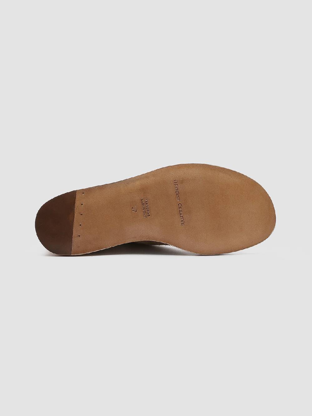 Officine Creative ITACA 005 Sandali in Pelle Scamosciata Marrone Hotsell