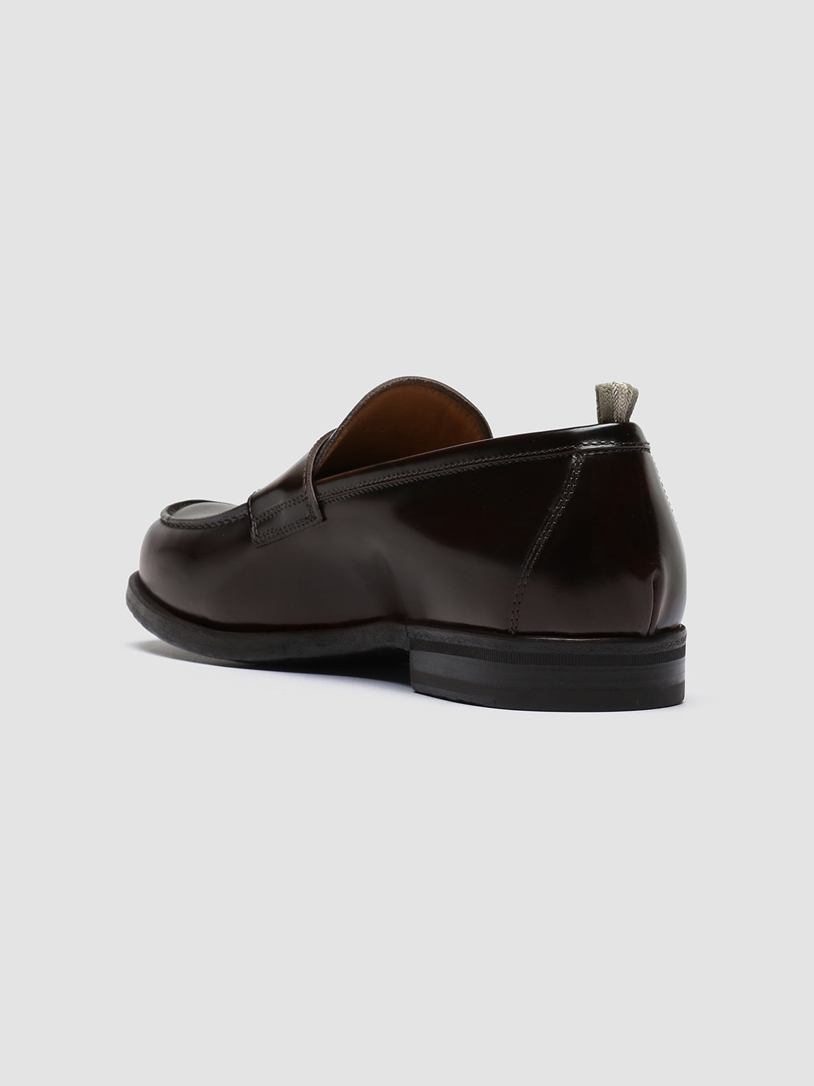 Officine Creative VINE 001 Mocassini in Pelle Marrone Vendita Economica