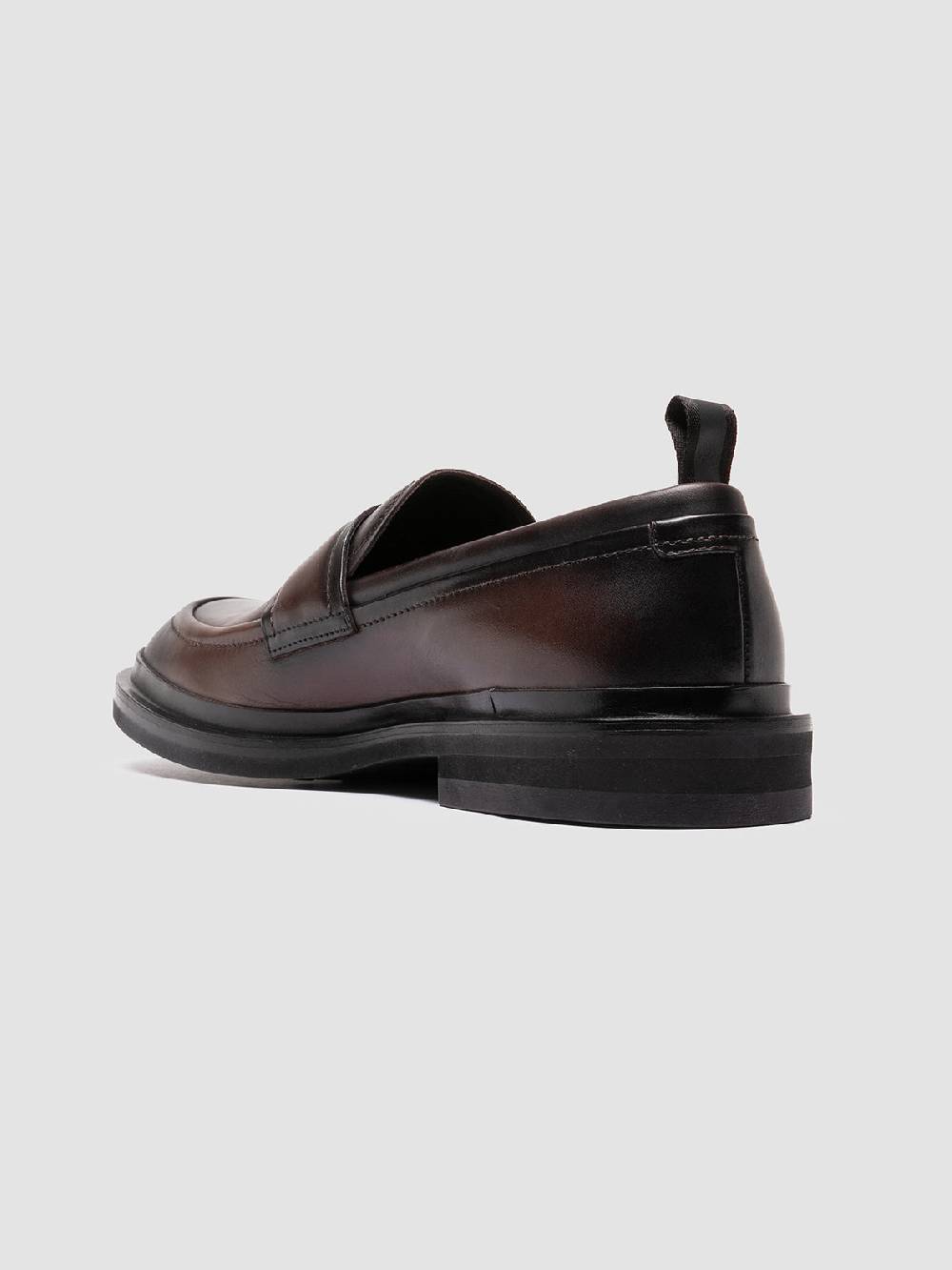 Officine Creative MAJOR 003 Mocassini Penny in Pelle Marrone Moda