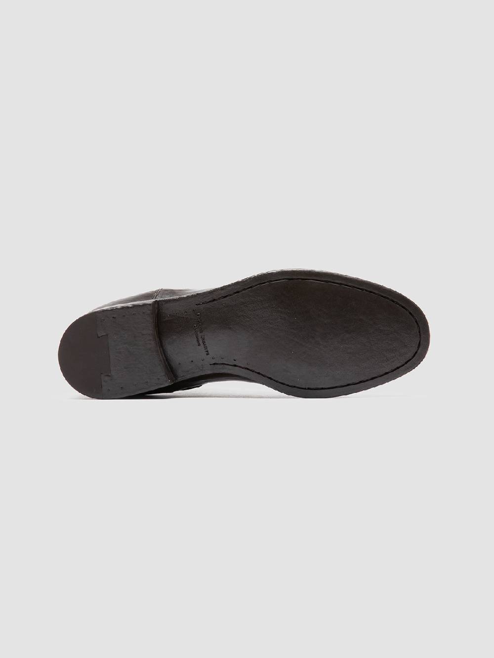 Officine Creative VANDERBILT CAOU 012 Stivali Marrone Scuro in Pelle Italia