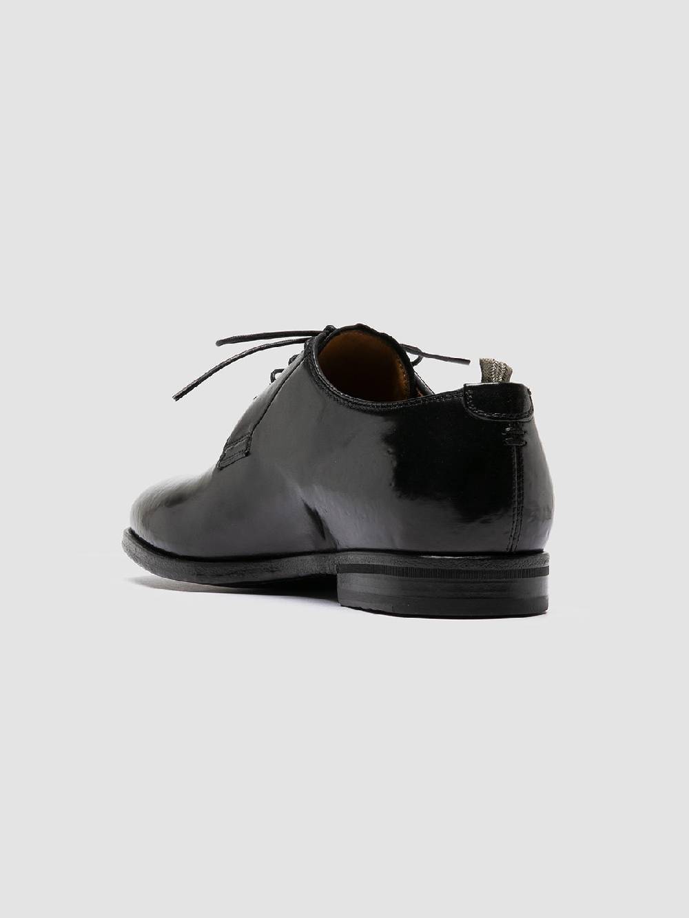 Officine Creative VANDERBILT CAOU 013 Scarpe Derby Nere in Pelle 2025