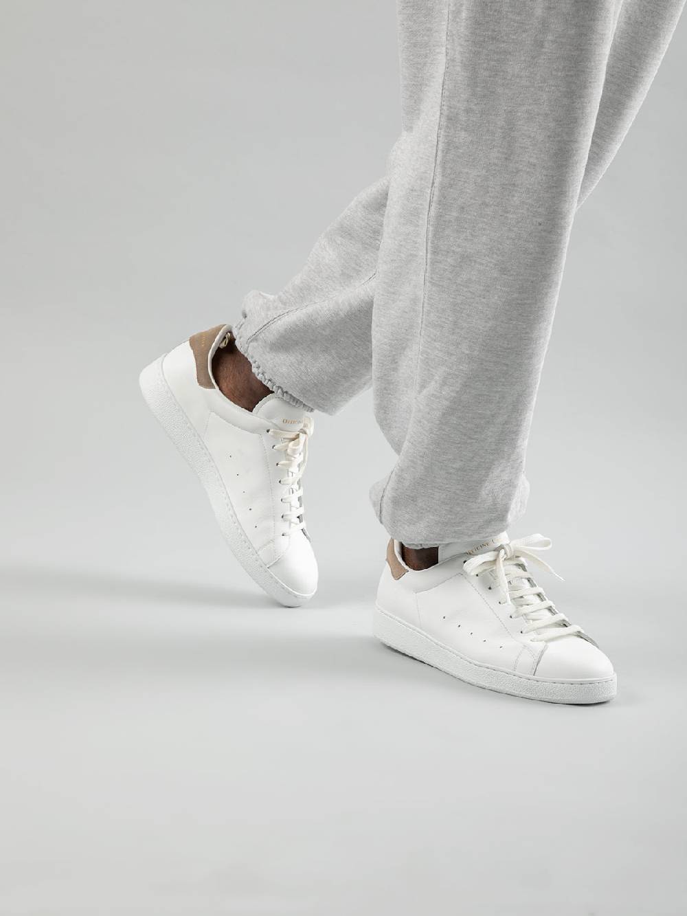 Officine Creative MOWER 002 Sneakers in Pelle Bianca Qualità