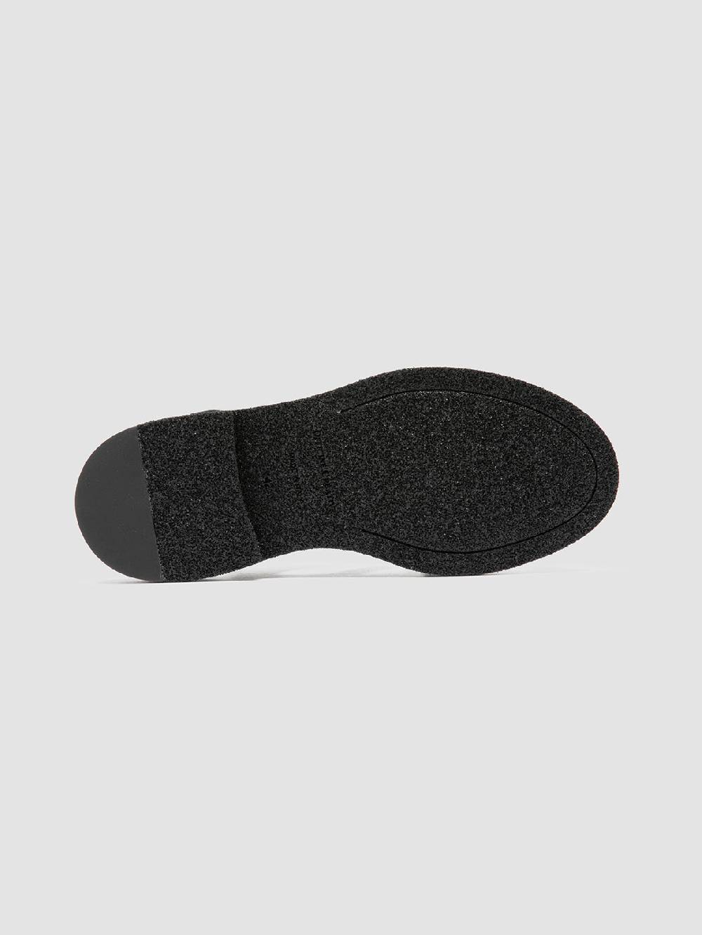 Officine Creative TONAL 18 Black Leather Sandals Negozi Online